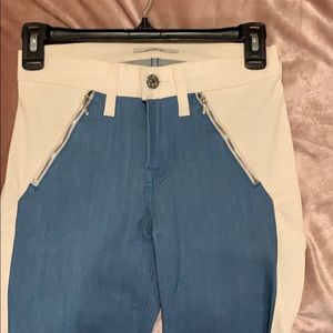 7 for all man kind mid rise skinny jeans